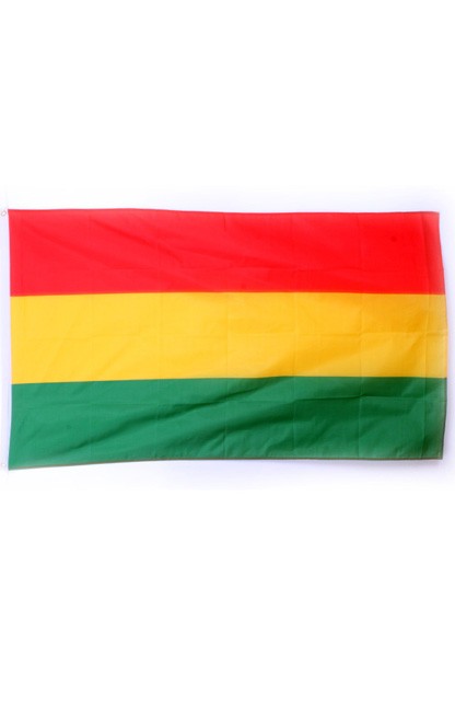 openbaring preambule kousen Gevelvlag vlag Rood/ Geel/ Groen 225 bij 150 cm Feestwaren.nl -  Feestwaren.nl